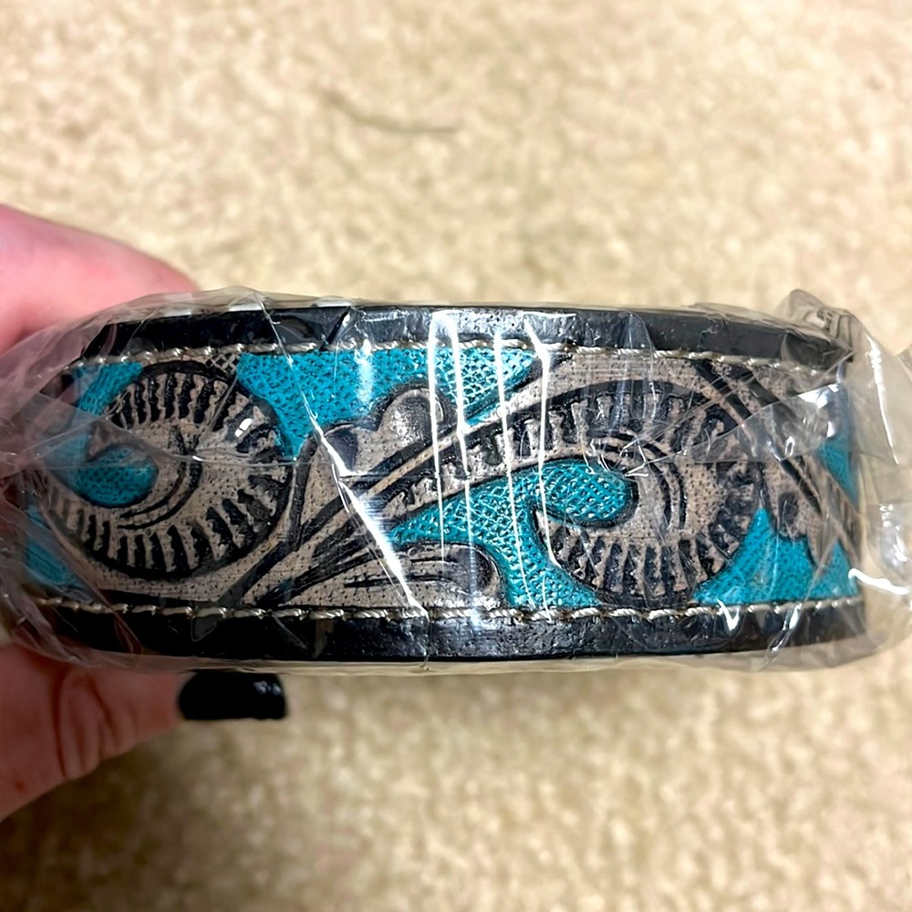 Genuine leather purse strap